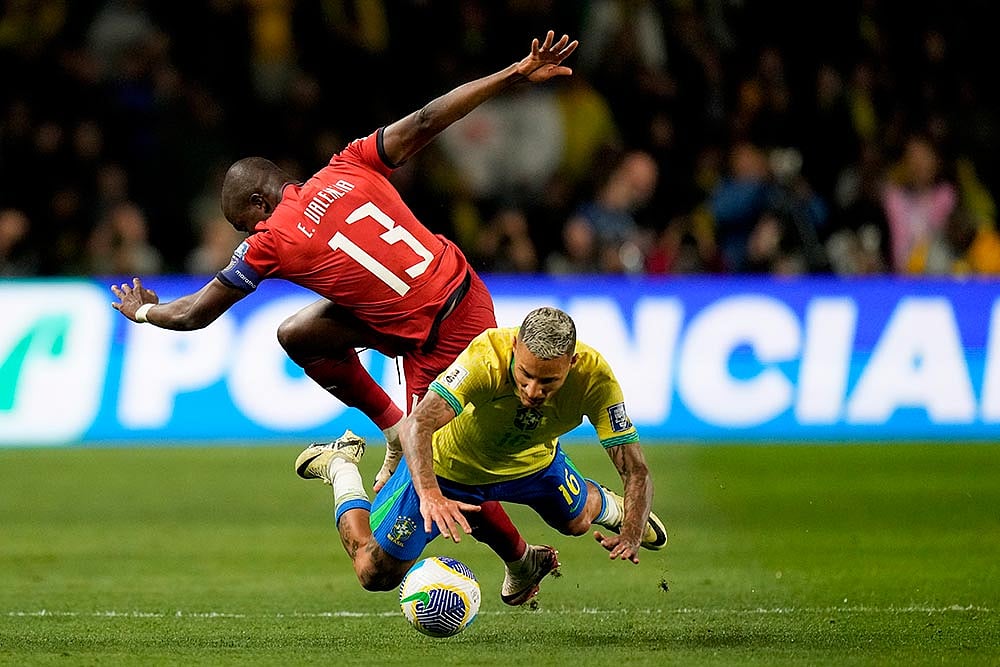 FIFA WC Qualifiers: Brazils Guilherme Arana