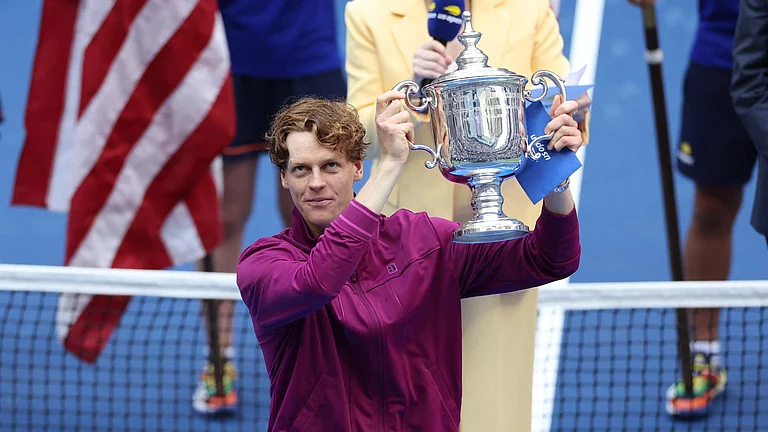 Jannik Sinner has won the US Open for the first time. - null