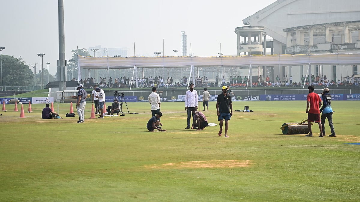 X/ACBMedia : Greater Noida Stadium playing host for the one-off Afghanistan vs New Zealand Test