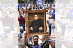 When Discrimination Is Social, Why Should Reservation Be Economic? Photo: Sakib Ali/Hindustan Times via Getty Images : BSP workers take out protest march during Bharat Bandh against the Supreme Court's decision on creamy layer in Scheduled Caste and Scheduled Tribe reservation on Hapur road DM office in Ghaziabad.