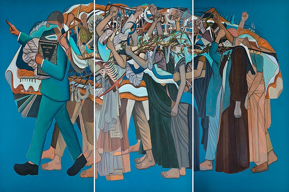 Quest of Existence of Being: Artwork by Vikrant Bhise - Courtesy: Anant Art gallery