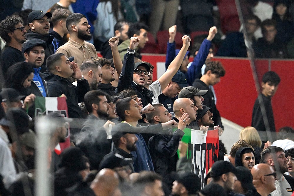 Football: Hungary Israel vs Italy Nations League Soccer 2024–25_7