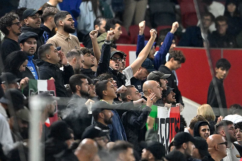 Football: Hungary Israel vs Italy Nations League Soccer 2024–25_7