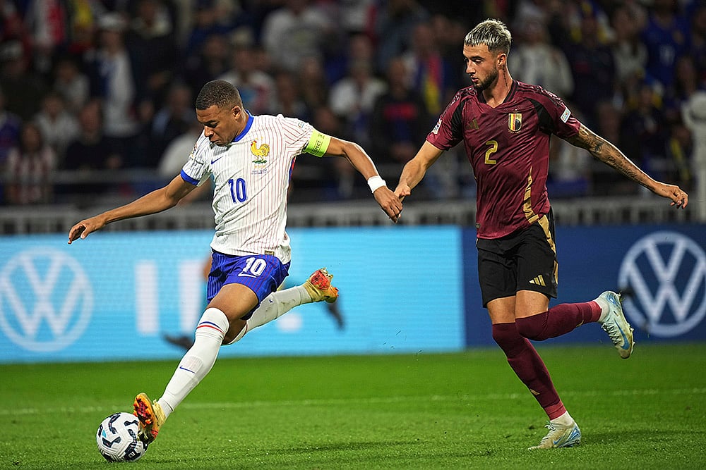 Football: France vs Belgium Nations League Soccer 2024–25_3