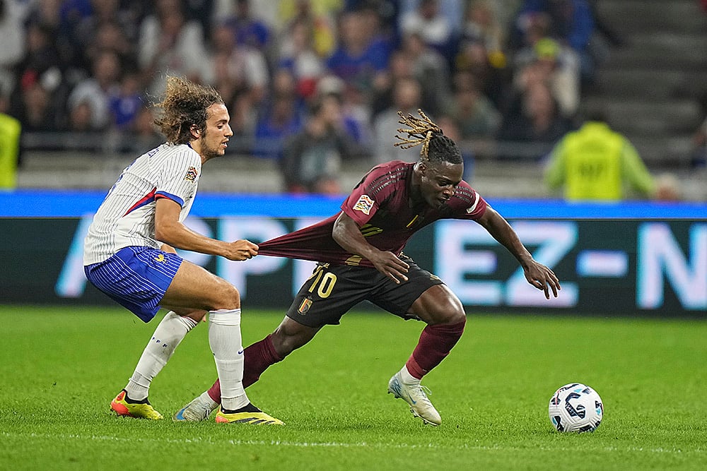 Football: France vs Belgium Nations League Soccer 2024–25_6