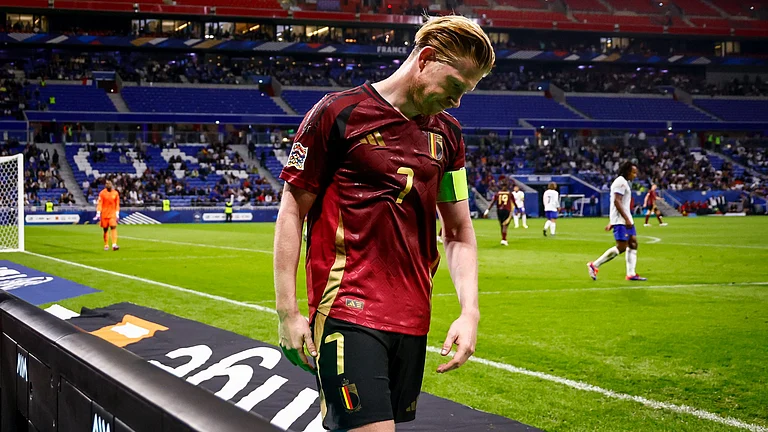 Belgium captain Kevin De Bruyne - null