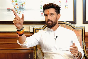 Photo: Suresh K. Pandey : Smart Talk: Union Minister of Food Processing Industries Chirag Paswan