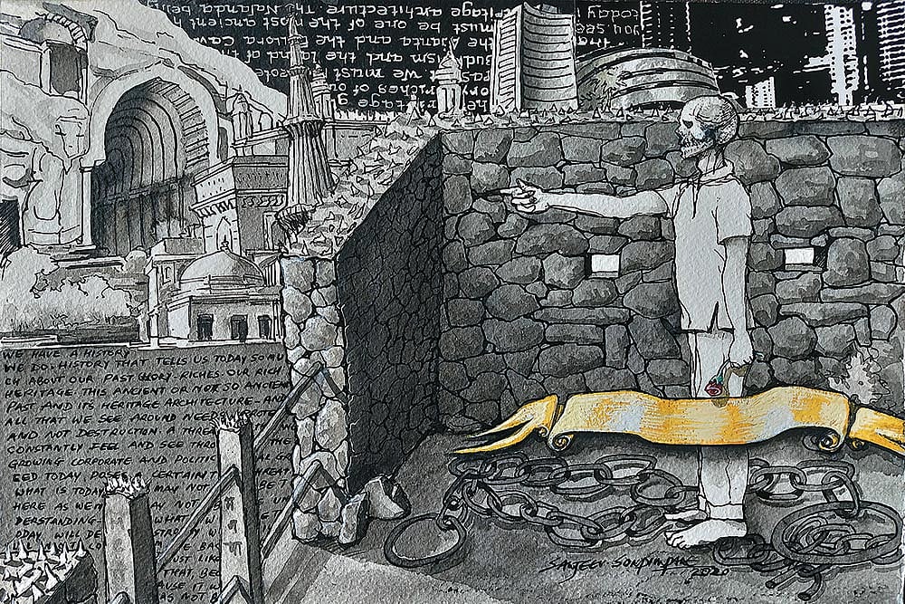 7-Lockdown Series: Artwork by Sanjeev Sonpimpare