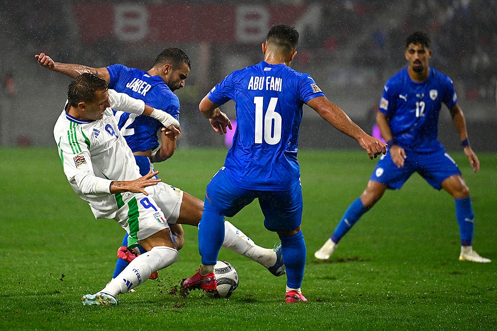 Football: Hungary Israel vs Italy Nations League Soccer 2024–25_5