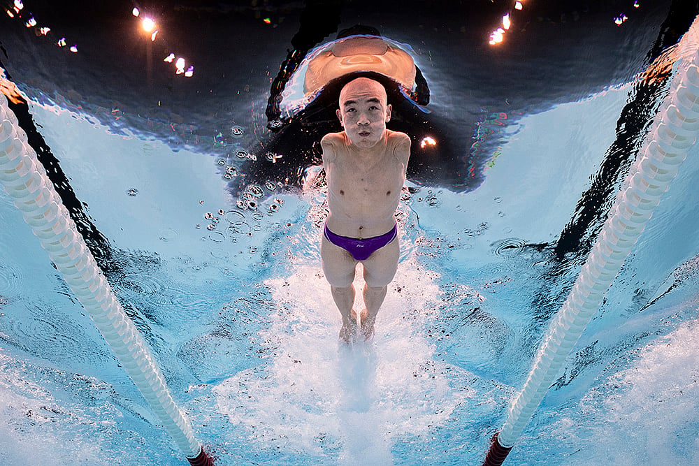 2024 Paris Paralympic Games: Best Photos_Swimming Mens 50m Butterfly - S5 