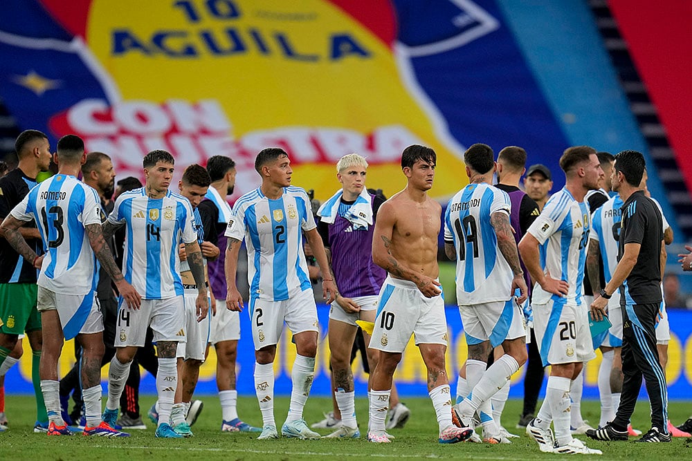 Football: Colombia vs Argentina soccer World cup 2026 Qualifying