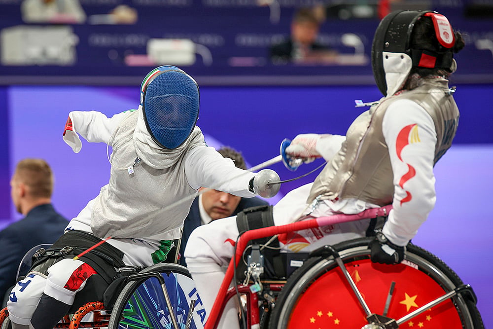 2024 Paris Paralympic Games: Best Photos_womens foil wheelchair fencing