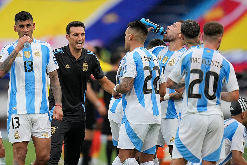 Football: Colombia vs Argentina soccer World cup 2026 Qualifying