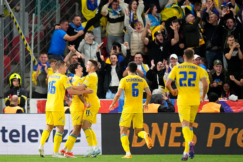 Football: UEFA Nations League 2024-25, Czech Republic vs Ukraine_2