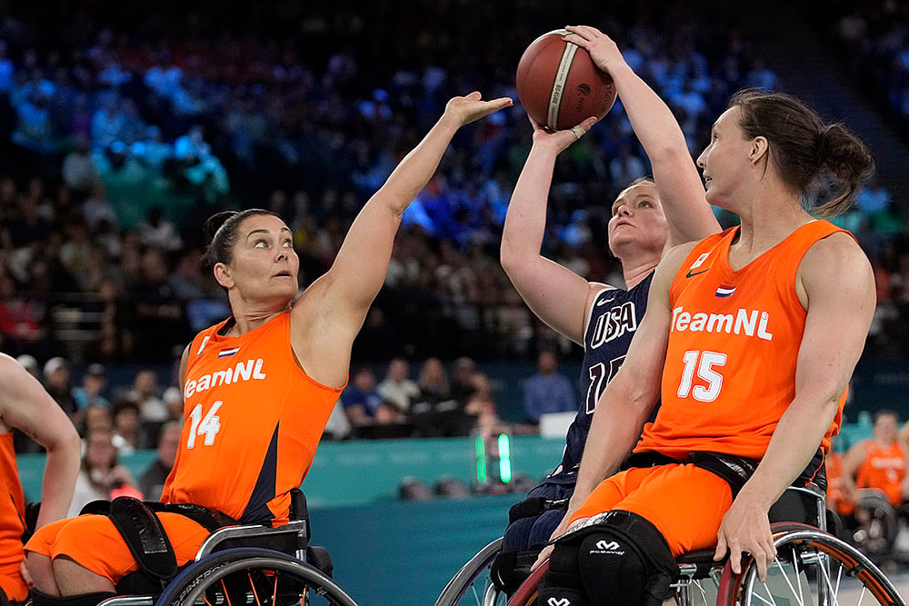 2024 Paris Paralympic Games: Best Photos_womens wheelchair basketball 