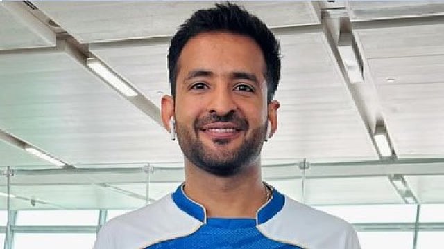 India's Paralympic champion shuttler Nitesh Kumar. - File