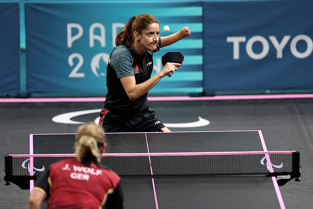 2024 Paris Paralympic Games: Best Photos_Table Tennis: Womens Singles - WS8