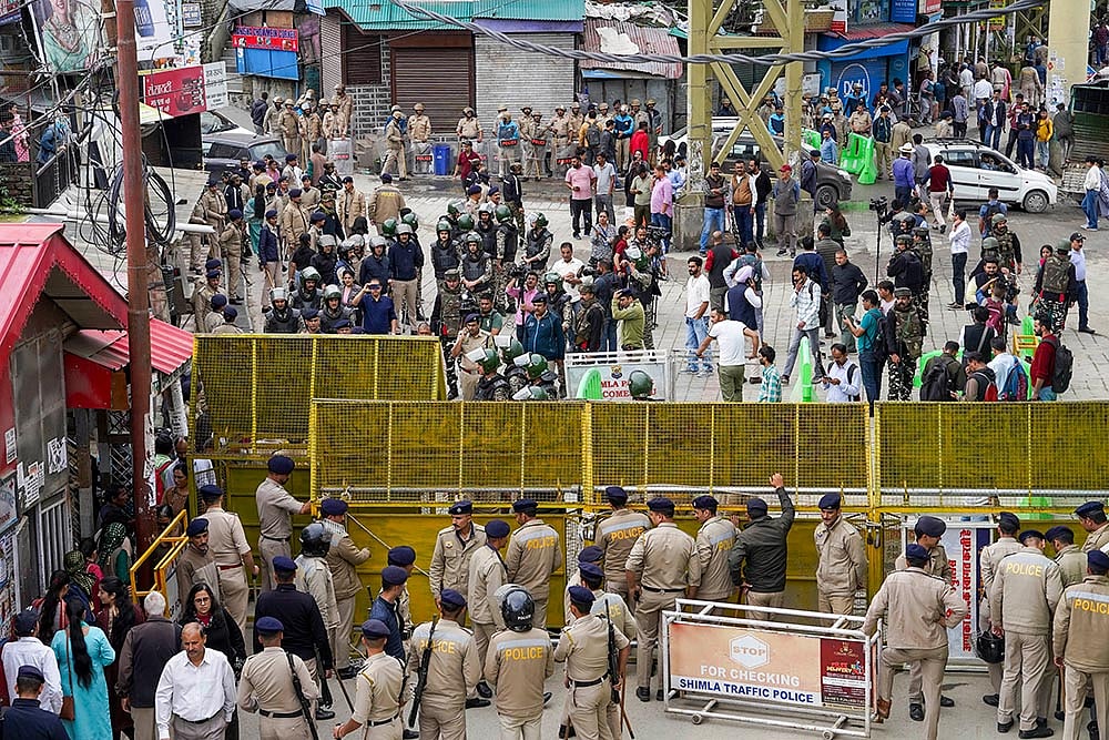 Shimla illegal Moque protests