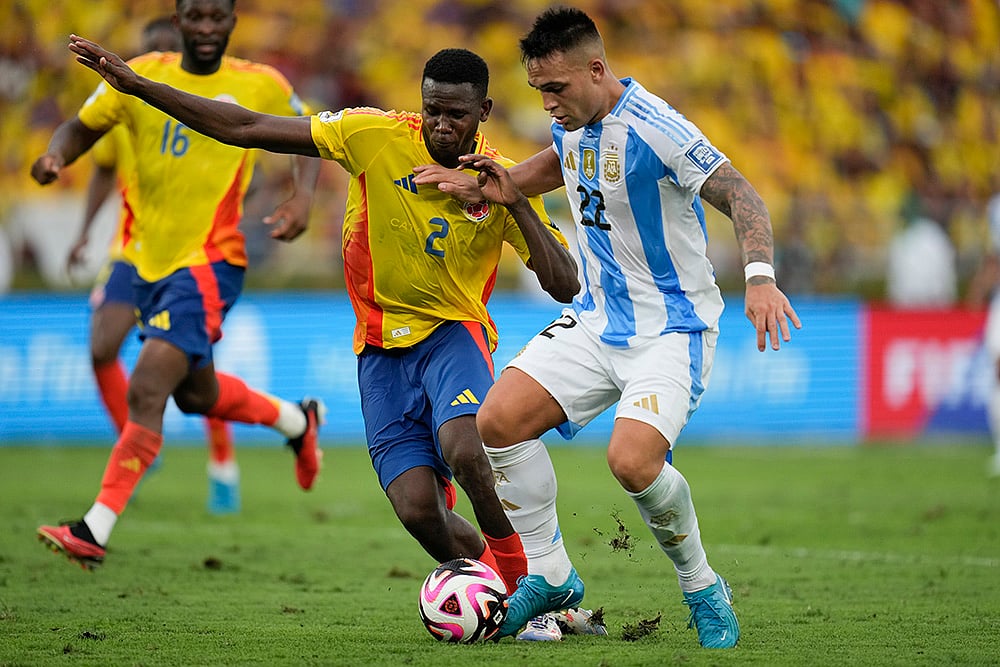 Football: Colombia vs Argentina soccer World cup 2026 Qualifying