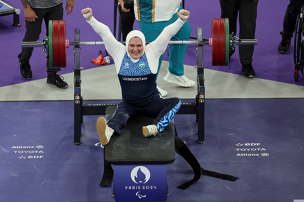 2024 Paris Paralympic Games: Best Photos_Powerlifting: Womens up to 73kg