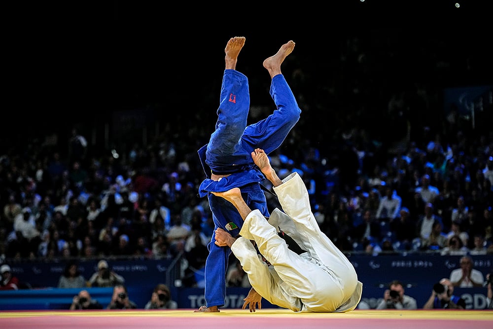 2024 Paris Paralympic Games: Best Photos_ Judo Men -60 kg J1