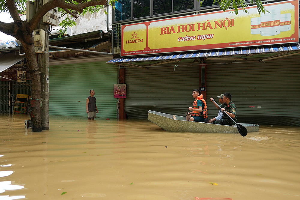 Asia Weather: Vietnam Floods after Typhoon Yagi_8