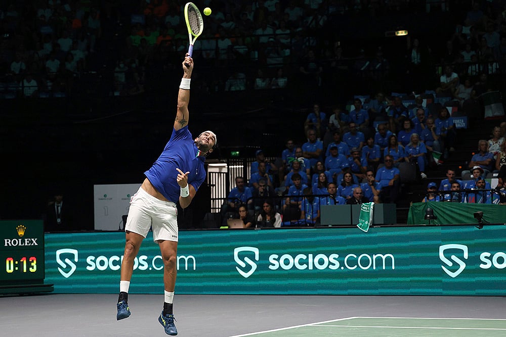 Italy vs Brazil Davis Cup Tennis