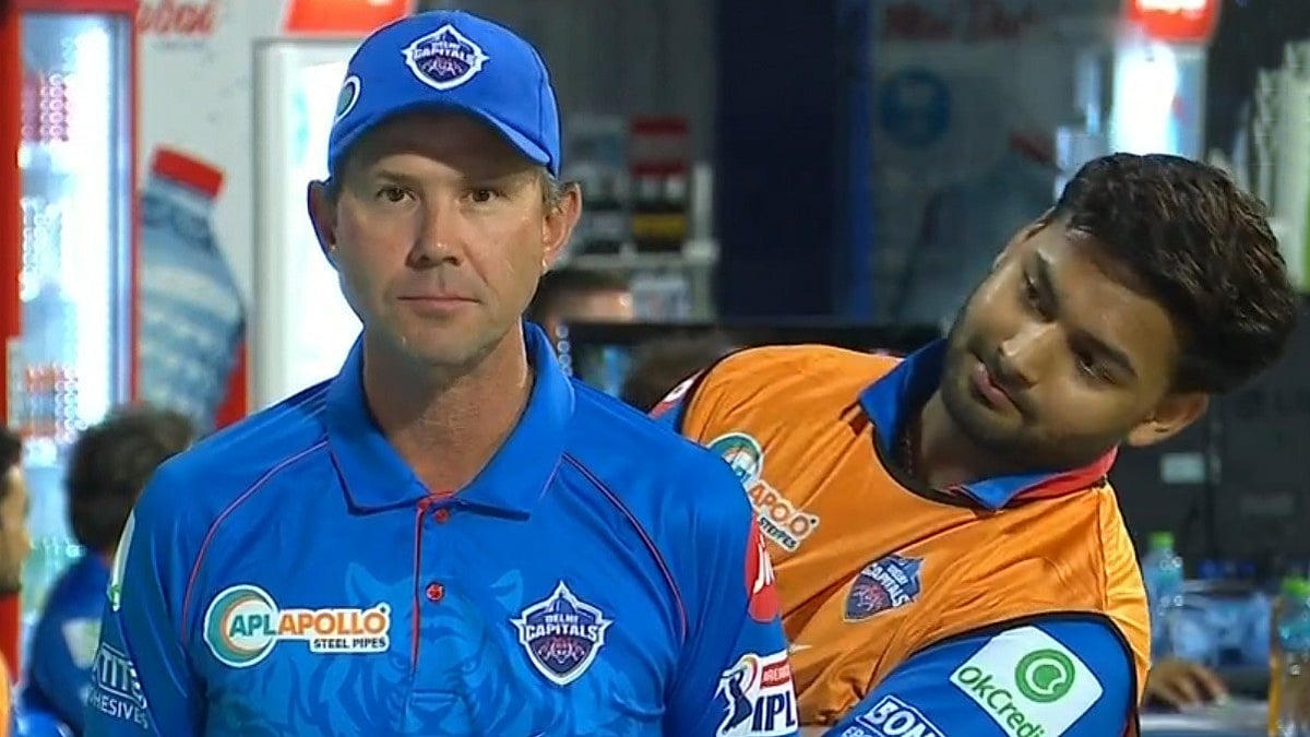 rishabh pant and ricky ponting on X ricky ponting ao