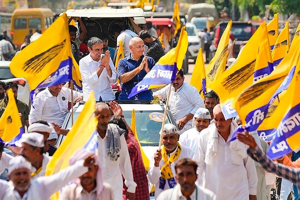 AAP leader Manish Sisodia