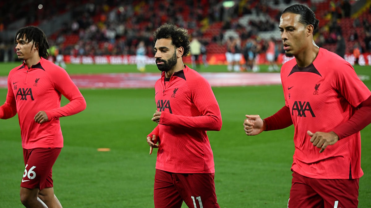 Trent Alexander-Arnold Mohamed Salah and Virgil van Dijk