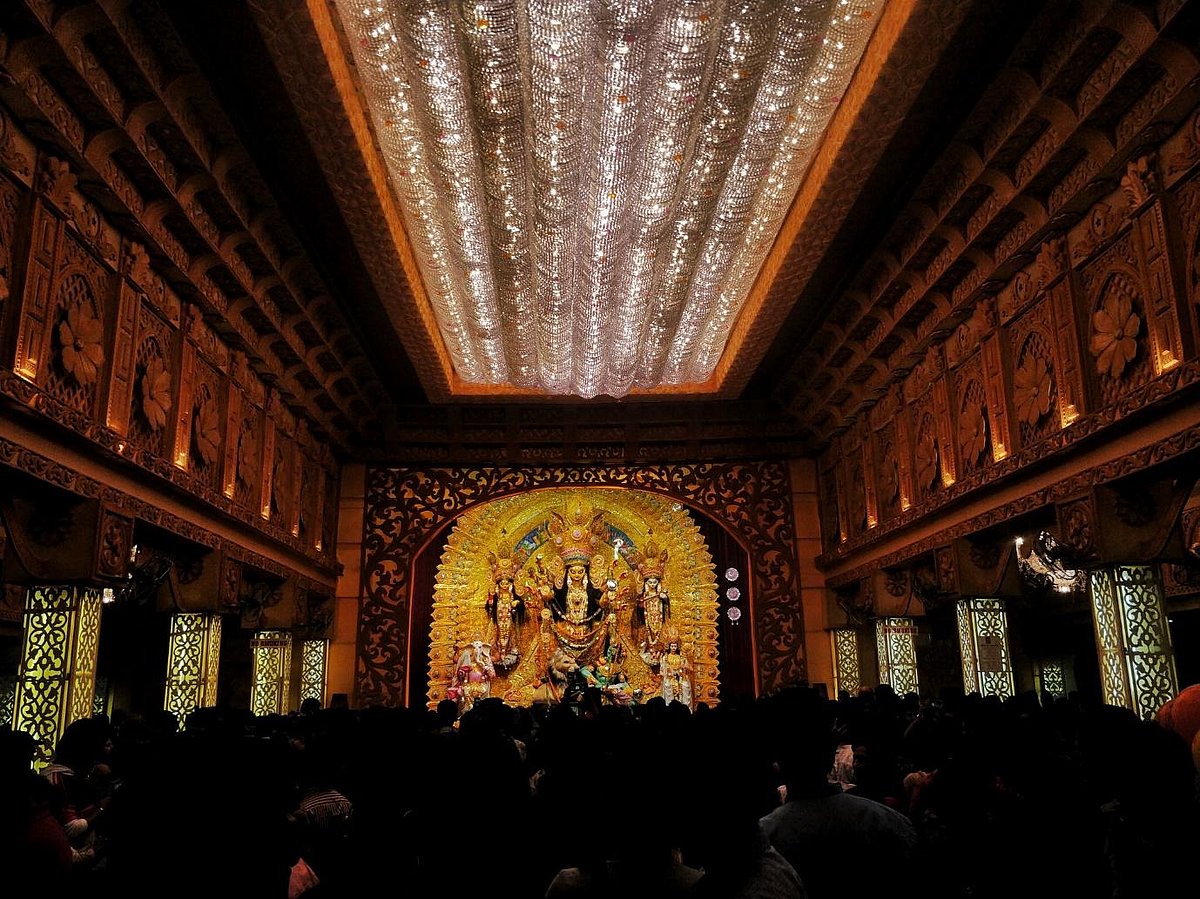 Famous Maddox Square Durga Puja