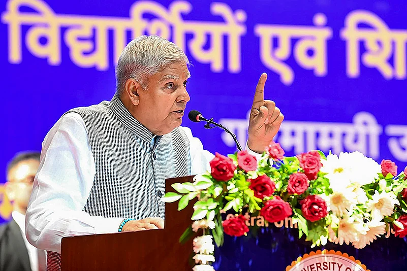 Vice President Jagdeep Dhankhar at Central University of Rajasthan