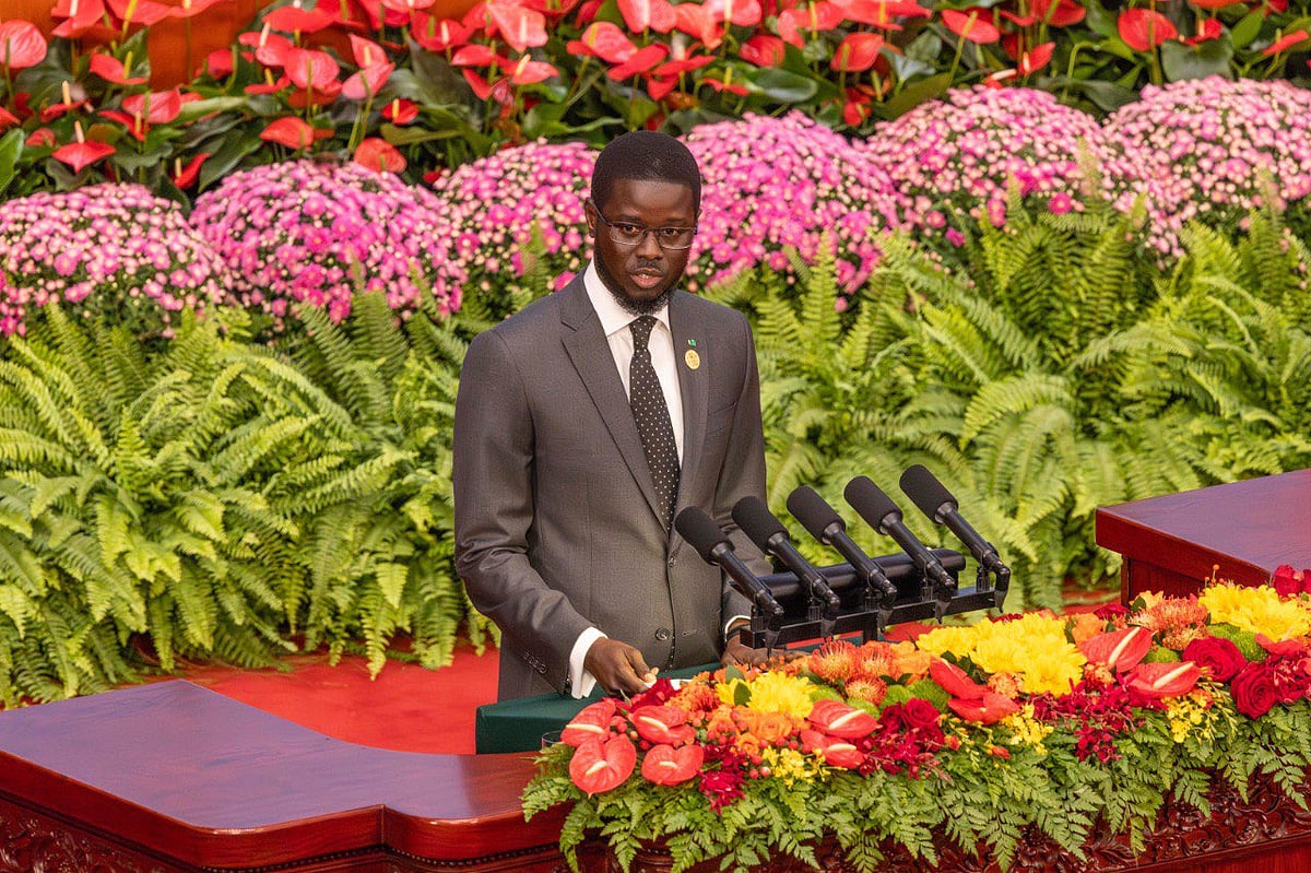 Senegals President Bassirou Diomaye Faye | 