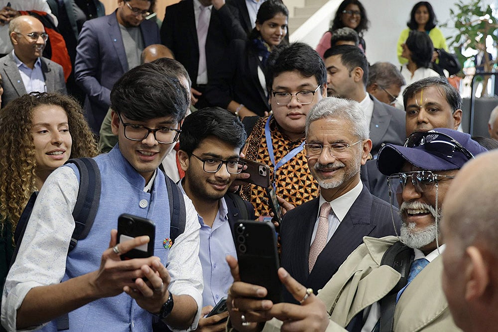 External Affairs Minister S. Jaishankar in Switzerland