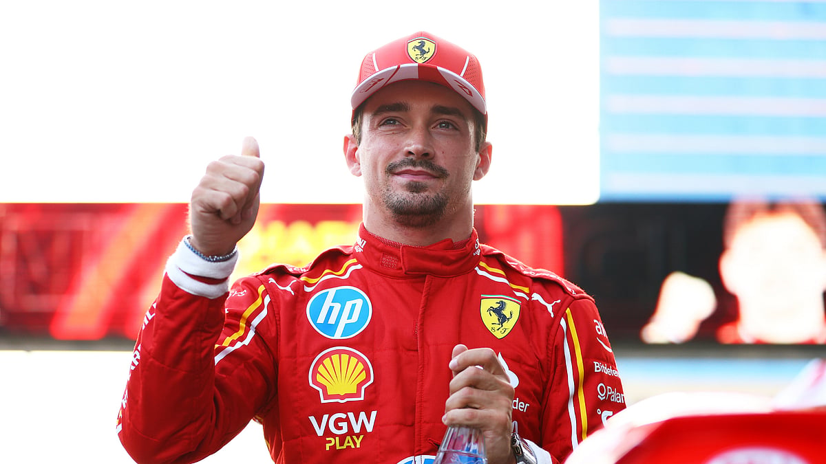 Charles Leclerc will start on pole at the Azerbaijan Grand Prix - null