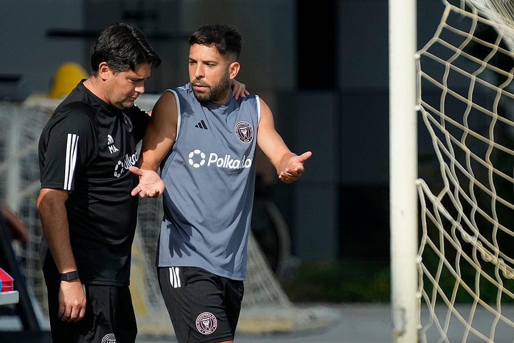 MLS: Inter Miami players training in Fort Lauderdale, Florida_7