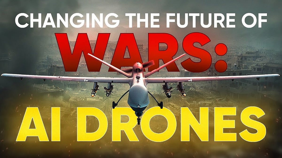 Changing The Future Of Wars: AI Drones