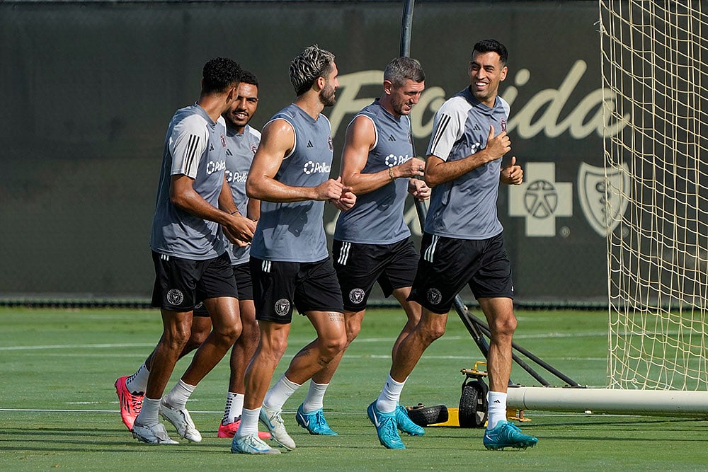 MLS: Inter Miami players training in Fort Lauderdale, Florida_6