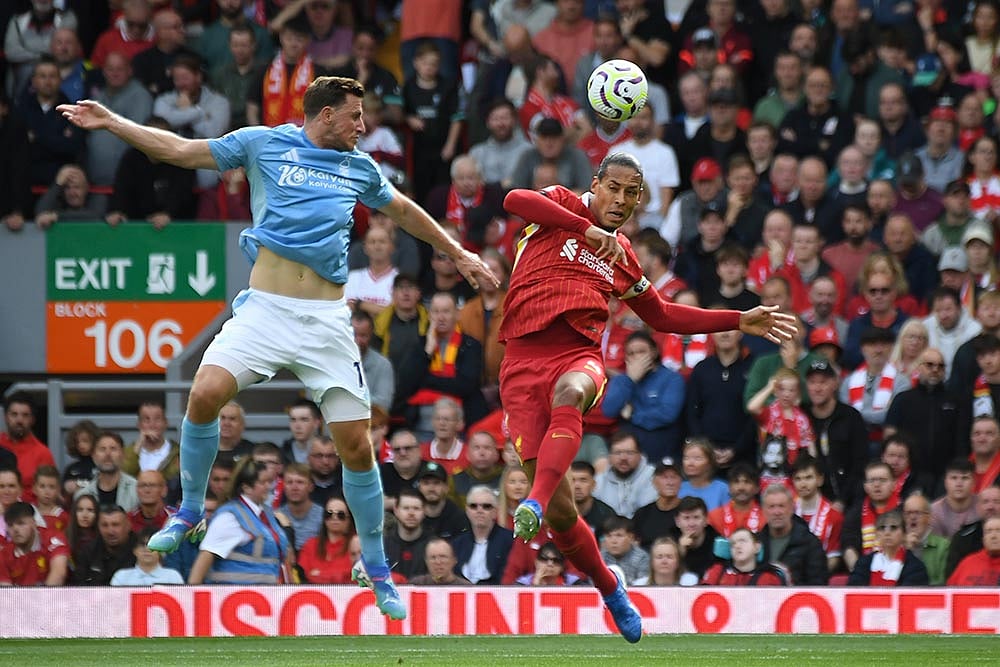 Liverpool vs Nottingham Forest