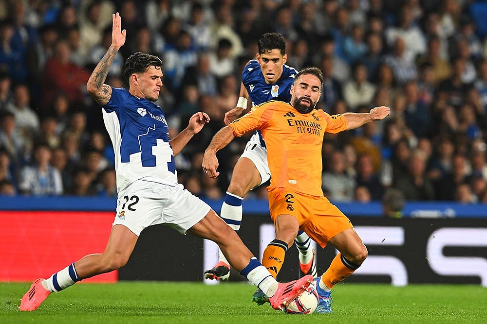 La Liga Soccer Match: Real Sociedad vs Real Madrid