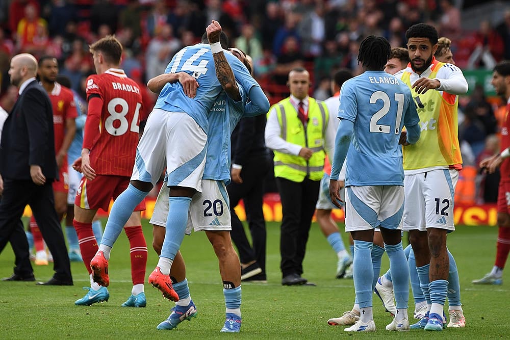 Photo: AP/Rui Vieira : EPL: Liverpool vs Nottingham Forest
