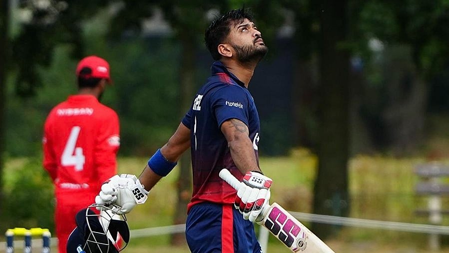 Photo: X | USA Cricket : United States captain Monank Patel.