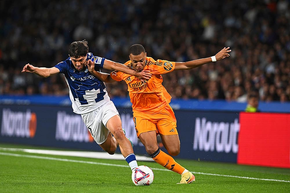 Real Madrids Kylian Mbappe