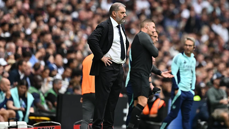 Tottenham manager Ange Postecoglou