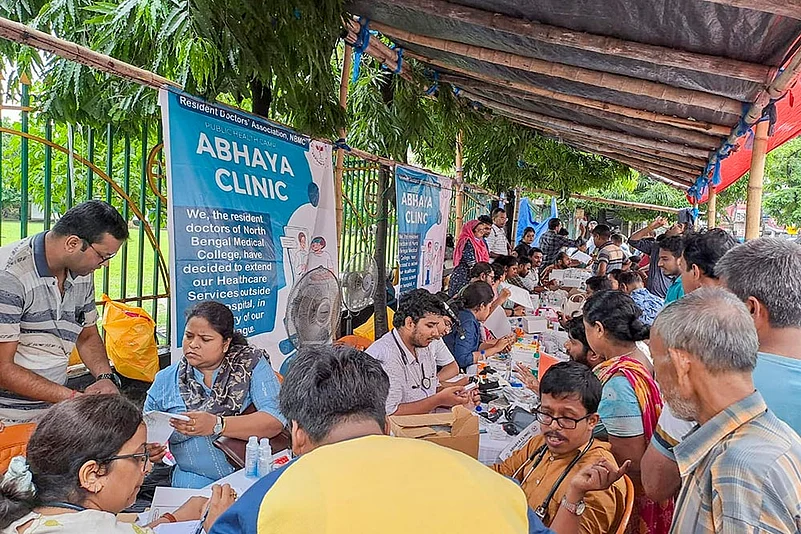 Doctors protest in Siliguri
