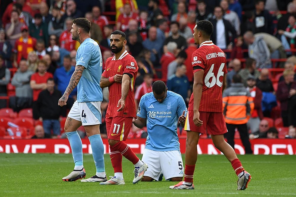 EPL: Liverpool vs Nottingham Forest