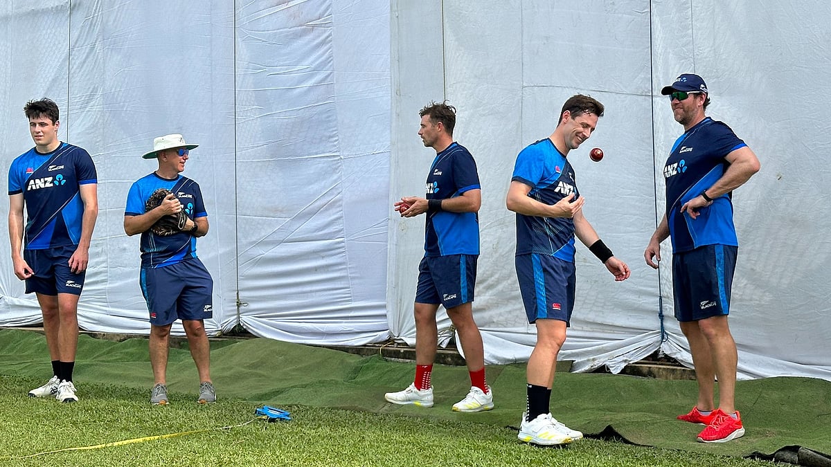 X/BLACKCAPS : New Zealand cricket team in training ahead of the 1st Test.