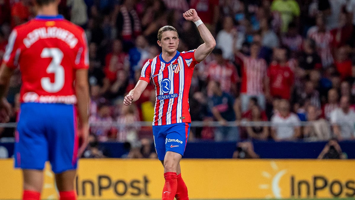 Atletico Madrid goalscorer Conor Gallagher