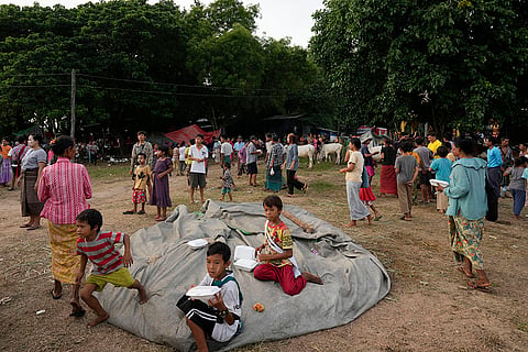 Myanmar floods: Flood victims receive relief supplies in Naypyitaw