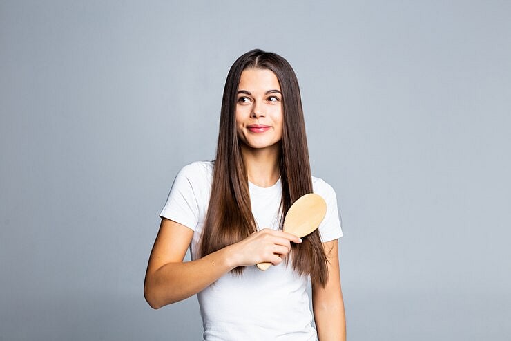 Amazon : Best hair straightening brush 